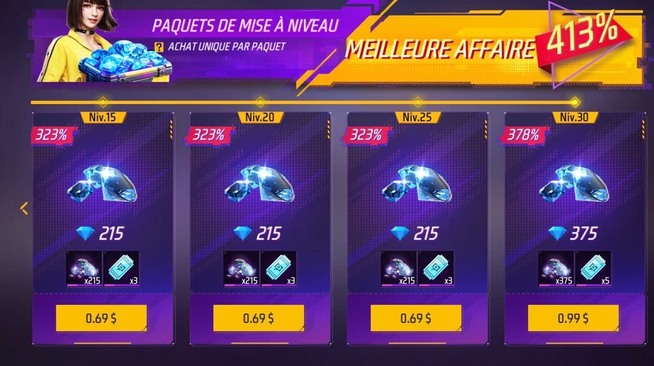 Paquets de Mise a Niveau